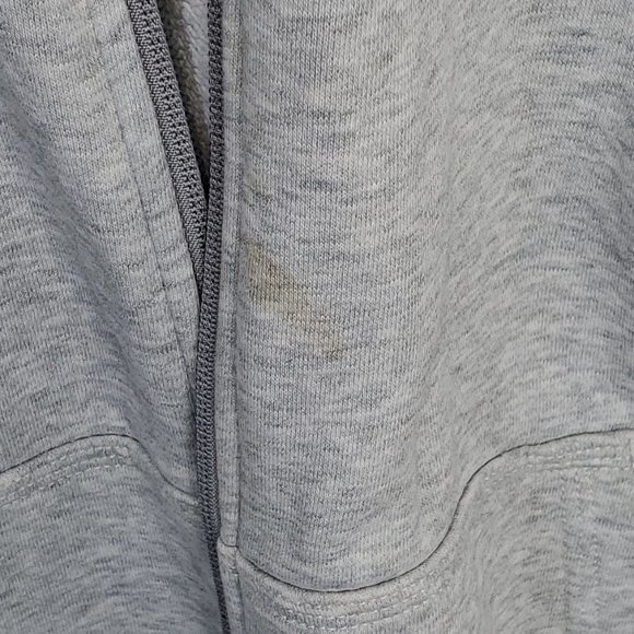 Nike Gray Full-Zip Hoodie - Picture 5 of 7